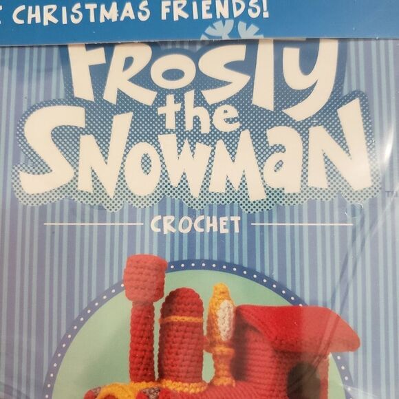 Frosty the Snowman Winter Theme Crochet Crafting Kit - Picture 6 of 8